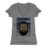Lawrence Guy Women's V-Neck T-Shirt | 500 LEVEL